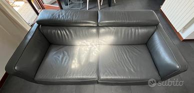 Natuzzi Divano Letto in Pelle