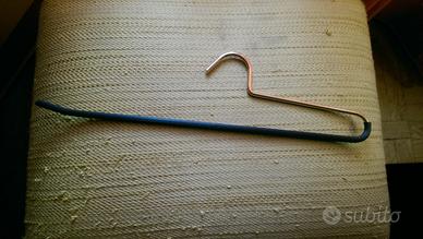 Grucce appendi pantaloni in metallo con guaina