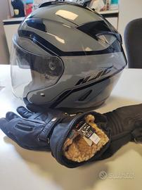 CASCO HJC HELMETS TG XS + GUANTI