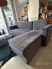 Divano 3 posti con penisola