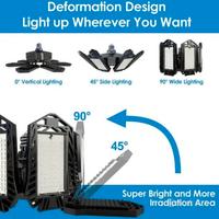 Plafoniera 120W 12000LM, 6500k , Deformabile 
