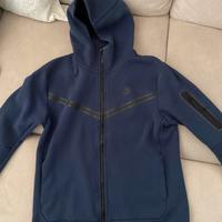 Felpa Blu Nike Tech Taglia M
