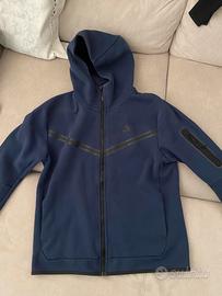 Felpa Blu Nike Tech Taglia M