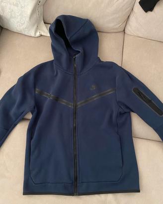 Felpa Blu Nike Tech Taglia M