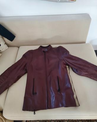 Giacca Spidi in vera pelle, da moto, donna 