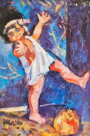 quadro incorniciato del pittore Manfredo Acerbo 