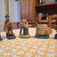 statuine presepe anni 70 