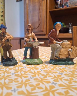 statuine presepe anni 70 