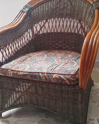 Poltrona in Rattan