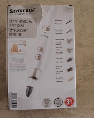 Set Manicure e Pedicure Silvercrest SMPS 7 E1