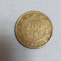 200 lire del 1978 rara