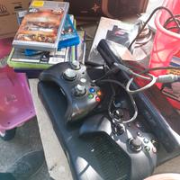 Xbox 360 + kinect +2 Joy + giochi