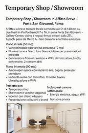 Temporary Shop / Showroom