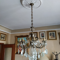 Lampadario vintage anni 80