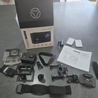 Camera foto video subacquea o da attaccare casco