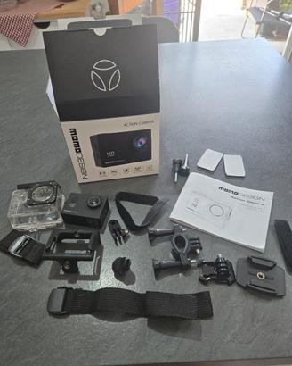 Camera foto video subacquea o da attaccare casco