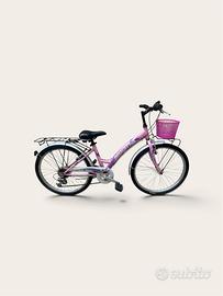 Bicicletta da bambina BOTTECCHIA 24” cambio 6 vel.
