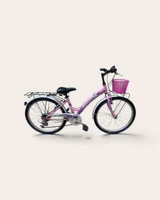 Bicicletta da bambina BOTTECCHIA 24” cambio 6 vel.