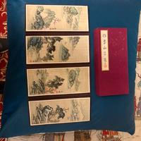 pannello artistico giapponese con custodia