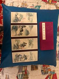 pannello artistico giapponese con custodia