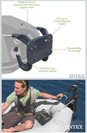 Supporto per motore elettrico  su gommone 8NTEX