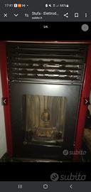 Stufa a pelle più tubi