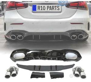 DIFFUSORE MERCEDES CLASSE A V177 AMG 18- SEDAN LOO