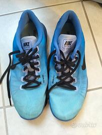 scarpe training Nike azzurre misura 40,5