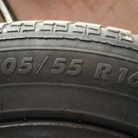 4 gomme 205/55 R16 + 4 cerchi