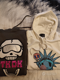 Felpe sgarzate e felpate