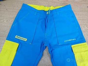 PANTALONE POSTE ITALIANE TG 50 NUOVO 100% COTONE 