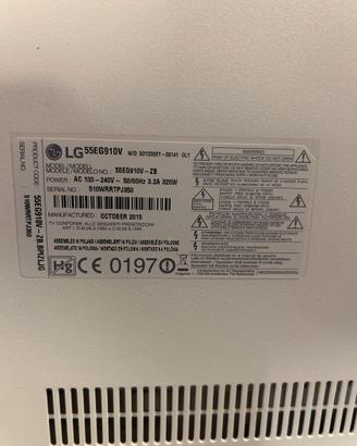 Smart TV OLED da 55 pollici