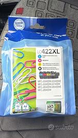 Cartucce Brother original Lc422Xl scadenza 2028