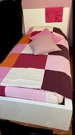Letto singolo Malm Ikea Bianco