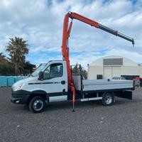 IVECO DAILY 50C17 CASSONATO CON GRU FASSI 40
