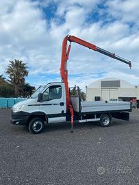 IVECO DAILY 50C17 CASSONATO CON GRU FASSI 40