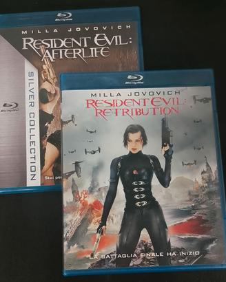 Resident Evil Blu-Ray - Afterlife + Retribution