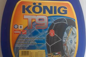 Catene da neve T9 KONIG misura 090 usate