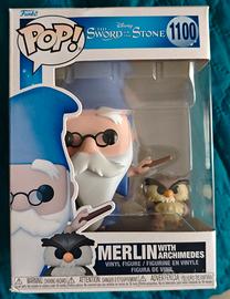 funko pop merlino e Anacleto Archimedes 