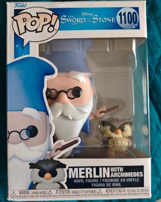 funko pop merlino e Anacleto Archimedes 
