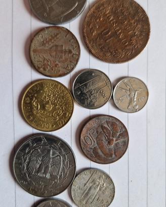 lotto di monete italiane