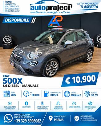 Fiat 500 X 500X 1.3 mjt Cross 95cv
