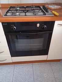 piano cottura con forno 