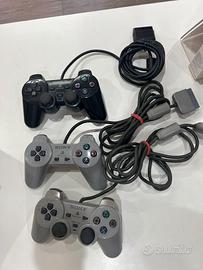 LOTTO 3 CONTROLLER  ORIGINALI SONY PS2/PS2/PS1