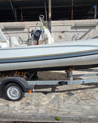 Bat 6mt con yamaha 40cv 4 tempi