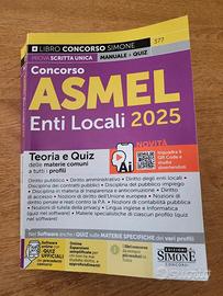 libro Asmel ENTI LOCALI edizione Simone 2025