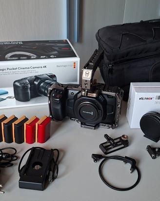 Blackmagic Pocket Cinema Camera 4K (kit completo)