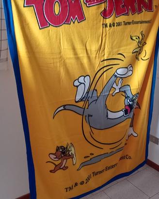 Coperta in pile Tom&Jerry letto singolo
