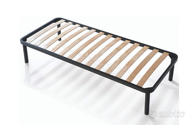 Rete a doghe Evergreenweb 90x200 cm con gambe