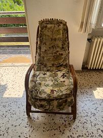 SEDIE SDRAIO VINTAGE IN BAMBÙ